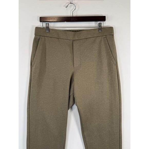 Bonobos Mens Pants Green Chino Flat Front Tapered Stretch Pull On Casual Large - Picture 5 of 10